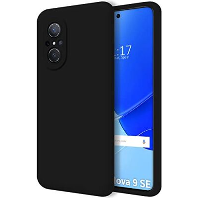 Tumundosmartphone Etui do Huawei Nova 9 SE Ultra Soft Płynny Silikon Czarny Tumundosmartphone Etui do Huawei Nova 9 SE Ultra Soft Płynny Silikon Czarny