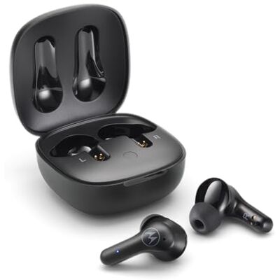 Motorola Moto Buds 135 bezprzewodowe słuchawki Bluetooth – bezprzewodowe słuchawki z Bluetooth 5.2 – wodoodporne słuchawki douszne – słuchawki douszne do 18 godzin odtwarzania – czarne Motorola Moto Buds 135 bezprzewodowe słuchawki Bluetooth – bezprzewodowe słuchawki z Bluetooth 5.2 – wodoodporne słuchawki douszne – słuchawki douszne do 18 godzin odtwarzania – czarne