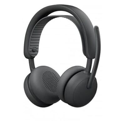 Logitech Zone Wireless 2 ES for Business Bezprzewodowe słuchawki z redukcją szumów z adaptacyjną hybrydową ANC, Bluetooth, USB-C i USB-A, certyfikat Microsoft Teams Grafitowy Logitech Zone Wireless 2 ES for Business Bezprzewodowe słuchawki z redukcją szumów z adaptacyjną hybrydową ANC, Bluetooth, USB-C i USB-A, certyfikat Microsoft Teams Grafitowy