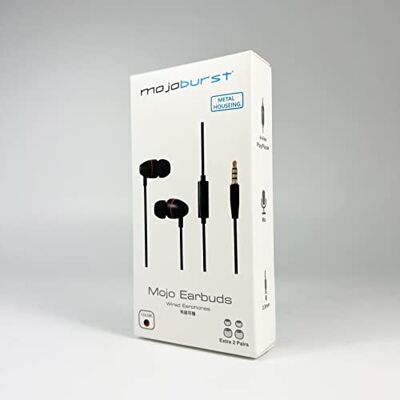 mojoburst Mojo przewodowe metalowe słuchawki z MIC mojoburst Mojo przewodowe metalowe słuchawki z MIC