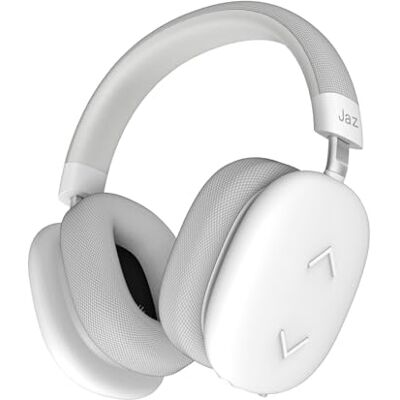 JAZ Pure Wave Bezprzewodowe Słuchawki Gamingowe On-Ear z Niskim Opóźnieniem, Mikrofon i Sterowanie, Jack 3.5 mm, do Smartfonów, Tabletów i Laptopów, do 50h Odtwarzania JAZ Pure Wave Bezprzewodowe Słuchawki Gamingowe On-Ear z Niskim Opóźnieniem, Mikrofon i Sterowanie, Jack 3.5 mm, do Smartfonów, Tabletów i Laptopów, do 50h Odtwarzania