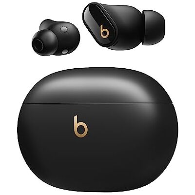 Beats Studio Buds + prawdziwie bezprzewodowe słuchawki douszne z redukcją hałasu, rozszerzona obsługa urządzeń Apple i Android, słuchawki Bluetooth odporne na działanie potu czarny ze złotym Beats Studio Buds + prawdziwie bezprzewodowe słuchawki douszne z redukcją hałasu, rozszerzona obsługa urządzeń Apple i Android, słuchawki Bluetooth odporne na działanie potu czarny ze złotym