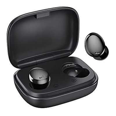 Langbbo Słuchawki Bluetooth 5.1, mikrofony stereo HiFi z wciągającym dźwiękiem, sterowanie dotykowe, szybkie ładowanie, wodoodporne IPX7, dla systemu Android/iPhone/Windows Langbbo Słuchawki Bluetooth 5.1, mikrofony stereo HiFi z wciągającym dźwiękiem, sterowanie dotykowe, szybkie ładowanie, wodoodporne IPX7, dla systemu Android/iPhone/Windows