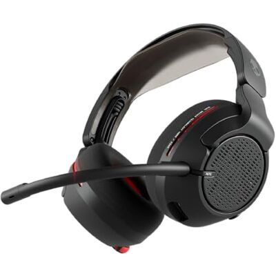 Skullcandy Crusher PLYR 720 Wireless Gaming Headset, Ultimate Immersion and Comfort, THX Spatial Audio and Multi-Sensory Bass, Removable Mic, PC, PlayStation, Nintendo, Multi-Platform Digi-Black Skullcandy Crusher PLYR 720 Wireless Gaming Headset, Ultimate Immersion and Comfort, THX Spatial Audio and Multi-Sensory Bass, Removable Mic, PC, PlayStation, Nintendo, Multi-Platform Digi-Black