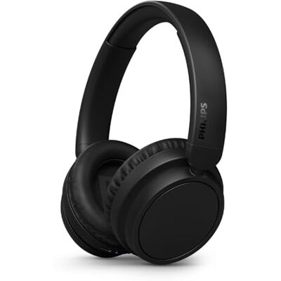 Philips TAH5219BK/00 Lekkie Bezprzewodowe Słuchawki Nauszne Bluetooth – Do 65 godz. pracy, naturalny dźwięk, wyraźne rozmowy, dynamiczny bas, ładowanie USB‑C 2 godz., miękkie etui – Czarne Philips TAH5219BK/00 Lekkie Bezprzewodowe Słuchawki Nauszne Bluetooth – Do 65 godz. pracy, naturalny dźwięk, wyraźne rozmowy, dynamiczny bas, ładowanie USB‑C 2 godz., miękkie etui – Czarne