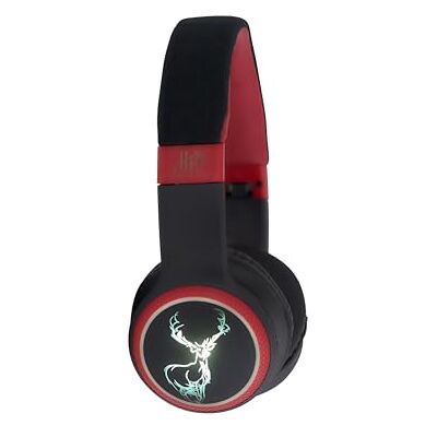 WONDEE Prezenty Harry Potter, podświetlane bezprzewodowe słuchawki Bluetooth z efektem Patronusa LED Harry'ego Pottera, zestaw słuchawkowy z mocnym dźwiękiem i redukcją szumów pomysł na prezent WONDEE Prezenty Harry Potter, podświetlane bezprzewodowe słuchawki Bluetooth z efektem Patronusa LED Harry'ego Pottera, zestaw słuchawkowy z mocnym dźwiękiem i redukcją szumów pomysł na prezent