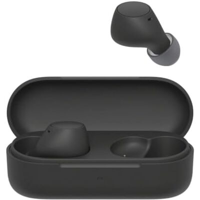 Sony TWS Słuchawki Douszne IPX4-C510, Małe, Lekkie, Bluetooth, Multipoint Connection, Ambient Sound, IPX4, Spotify Tap, Szybkie Ładowanie, Bateria 22 Godz., iOS i Android, Czarne Sony TWS Słuchawki Douszne IPX4-C510, Małe, Lekkie, Bluetooth, Multipoint Connection, Ambient Sound, IPX4, Spotify Tap, Szybkie Ładowanie, Bateria 22 Godz., iOS i Android, Czarne