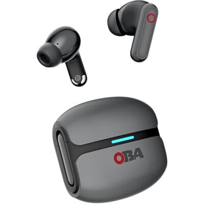 OBA -ProX3 Słuchawki Bluetooth 5.3 Bezprzewodowe Słuchawki W Ucho Stereo ENC Redukcji Hałasów, 30 Godzin Sport, IPX4 Wodoodporna Tryb Gry-Muzyka Touch Control, USB-C, Czarny OBA -ProX3 Słuchawki Bluetooth 5.3 Bezprzewodowe Słuchawki W Ucho Stereo ENC Redukcji Hałasów, 30 Godzin Sport, IPX4 Wodoodporna Tryb Gry-Muzyka Touch Control, USB-C, Czarny