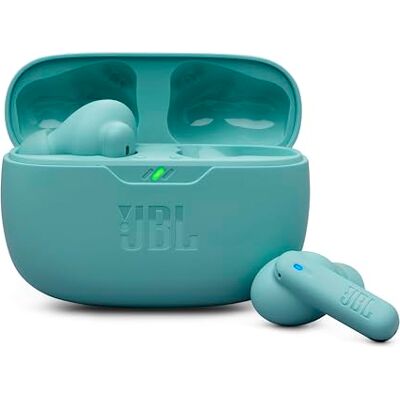 JBL Wave Beam 2 Bezprzewodowe Słuchawki Dokanałowe Bluetooth z Redukcją Szumów, 40 H Odtwarzania, Dźwiękiem Pure Bass, Technologią Smart Ambient i Wielopunktowym Połączeniem, Niebieskie JBL Wave Beam 2 Bezprzewodowe Słuchawki Dokanałowe Bluetooth z Redukcją Szumów, 40 H Odtwarzania, Dźwiękiem Pure Bass, Technologią Smart Ambient i Wielopunktowym Połączeniem, Niebieskie