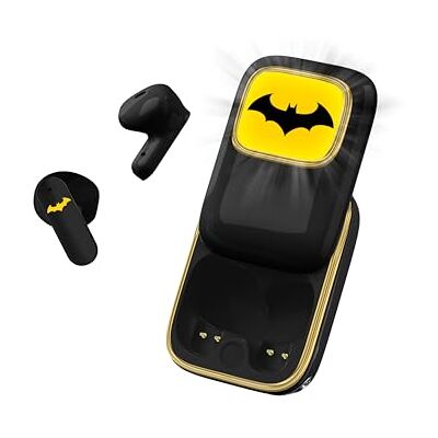 OTL Technologies Batman Darknight Slide TWS słuchawki douszne z etui do ładowania OTL Technologies Batman Darknight Slide TWS słuchawki douszne z etui do ładowania