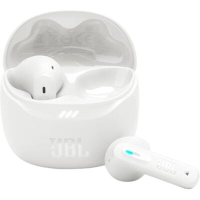 JBL Tune Flex 2 Bezprzewodowe Słuchawki Douszne Bluetooth z Redukcją Szumów i 48 H Odtwarzania na Baterii, Odporne na wodę i Kurz IP54, z Wielopunktowym złączem i Otwartą Konstrukcją, Białe JBL Tune Flex 2 Bezprzewodowe Słuchawki Douszne Bluetooth z Redukcją Szumów i 48 H Odtwarzania na Baterii, Odporne na wodę i Kurz IP54, z Wielopunktowym złączem i Otwartą Konstrukcją, Białe