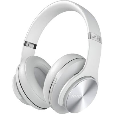 DOQAUS Słuchawki Bluetooth Nauszne, 90 Godzin Odtwarzania, Bezprzewodowe Słuchawki BT5.3 z Mikrofonem, 3 Tryby Korektora, Składane Słuchawki z Dźwiękiem HiFi Stereo Bass, Miękkie Nauszniki Proteinowe DOQAUS Słuchawki Bluetooth Nauszne, 90 Godzin Odtwarzania, Bezprzewodowe Słuchawki BT5.3 z Mikrofonem, 3 Tryby Korektora, Składane Słuchawki z Dźwiękiem HiFi Stereo Bass, Miękkie Nauszniki Proteinowe