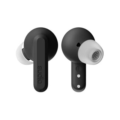 Sudio A3Pro Midnight Black całodzienne słuchawki douszne z redukcją szumów. Zrównoważone wrażenia słuchowe, wielopunktowe połączenie Bluetooth, Bluetooth 5.4, IPX4, łącznie do 25 godzin Sudio A3Pro Midnight Black całodzienne słuchawki douszne z redukcją szumów. Zrównoważone wrażenia słuchowe, wielopunktowe połączenie Bluetooth, Bluetooth 5.4, IPX4, łącznie do 25 godzin
