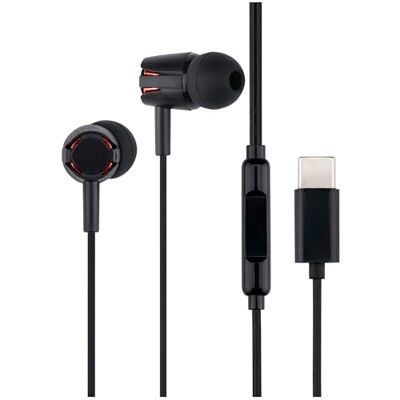 NK Słuchawki USB-C z Mikrofonem In-Ear, Kabel 1,2 m, Regulacja Głośności i Odtwarzania, Dźwięk Stereo 10 mm, Ergonomiczna Konstrukcja, Kompatybilne z iPhone i Urządzeniami USB Typu C NK Słuchawki USB-C z Mikrofonem In-Ear, Kabel 1,2 m, Regulacja Głośności i Odtwarzania, Dźwięk Stereo 10 mm, Ergonomiczna Konstrukcja, Kompatybilne z iPhone i Urządzeniami USB Typu C