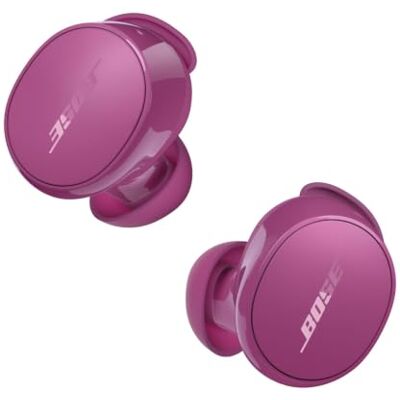 Bose QuietComfort bezprzewodowe słuchawki douszne z redukcją szumów, Lifestylowe słuchawki douszne Bluetooth z aktywną redukcją szumów, Do 8,5 godziny pracy, Palisandrowy róż Wersja limitowana Bose QuietComfort bezprzewodowe słuchawki douszne z redukcją szumów, Lifestylowe słuchawki douszne Bluetooth z aktywną redukcją szumów, Do 8,5 godziny pracy, Palisandrowy róż Wersja limitowana