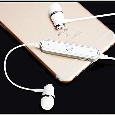 Shot Case Słuchawki Bluetooth, pierścień do Samsung Galaxy Note 10+, bezprzewodowe, zestaw głośnomówiący, biały Shot Case Słuchawki Bluetooth, pierścień do Samsung Galaxy Note 10+, bezprzewodowe, zestaw głośnomówiący, biały