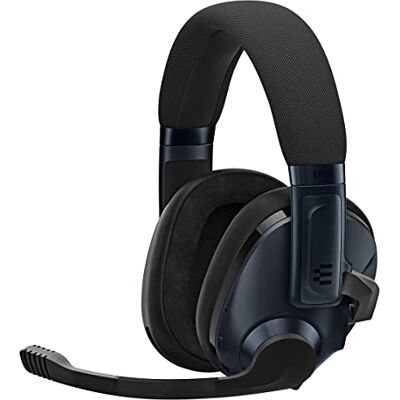 EPOS H3Pro Hybrydowy zestaw słuchawkowy do gier z mikrofonem do komputera, ulepszona redukcja szumów, regulowany, inteligentne miksowanie dźwięku z Bluetooth i pakietem gamingowym, dźwięk EPOS H3Pro Hybrydowy zestaw słuchawkowy do gier z mikrofonem do komputera, ulepszona redukcja szumów, regulowany, inteligentne miksowanie dźwięku z Bluetooth i pakietem gamingowym, dźwięk