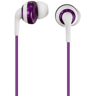 Hama Donut-plum słuchawki douszne stereo Hama Donut-plum słuchawki douszne stereo