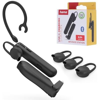 Hama MYVOICE STATION SŁUCHAWKA BLUETOOTH DO ROZMÓW BEZPRZEWODOWA DO UCHA Hama MYVOICE STATION SŁUCHAWKA BLUETOOTH DO ROZMÓW BEZPRZEWODOWA DO UCHA