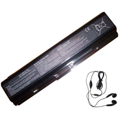 Amsahr PA3533-03 bateria zamienna do Toshiba PA3533, A200, A202, A203, A205, A210, A215 obejmują słuchawki stereo czarne Amsahr PA3533-03 bateria zamienna do Toshiba PA3533, A200, A202, A203, A205, A210, A215 obejmują słuchawki stereo czarne