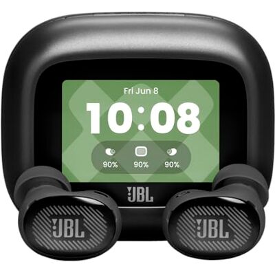 JBL Live Buds 4, Bezprzewodowe słuchawki Bluetooth, 40Hrs, True Adaptive Noise Cancelling i dźwięk Signature w wysokiej rozdzielczości, Wodoodporność IP55, Inteligentne etui ładujące, Czarne JBL Live Buds 4, Bezprzewodowe słuchawki Bluetooth, 40Hrs, True Adaptive Noise Cancelling i dźwięk Signature w wysokiej rozdzielczości, Wodoodporność IP55, Inteligentne etui ładujące, Czarne