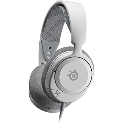 SteelSeries Arctis Nova 1 słuchawki do gier przetworniki Hi-Fi dźwięk przestrzenny 360° pianka AirWeave Memory Foam Sonar Ultralekki mikrofon z redukcją szumów PC, PS5, PS4, Switch SteelSeries Arctis Nova 1 słuchawki do gier przetworniki Hi-Fi dźwięk przestrzenny 360° pianka AirWeave Memory Foam Sonar Ultralekki mikrofon z redukcją szumów PC, PS5, PS4, Switch