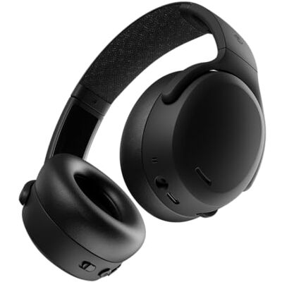 Skullcandy Crusher ANC 2 Słuchawki Bluetooth z Aktywną Redukcją Szumów / 50 Godzin Słuchania/Mocny Regulowany Bas/Android i iPhone/Mikrofon/Słuchawki Bezprzewodowe z Redukcją Szumów – Czarny Skullcandy Crusher ANC 2 Słuchawki Bluetooth z Aktywną Redukcją Szumów / 50 Godzin Słuchania/Mocny Regulowany Bas/Android i iPhone/Mikrofon/Słuchawki Bezprzewodowe z Redukcją Szumów – Czarny