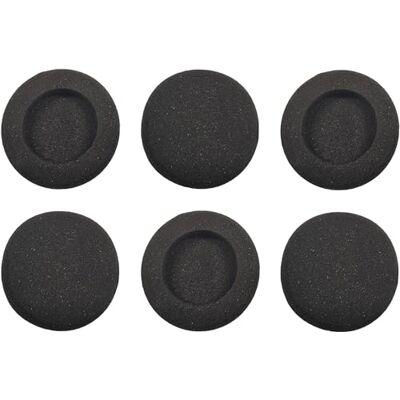 cyclingcolors 6X Foam Micro Audio Komputer Słuchawki Przeciwwiatrowe Gaming Ochrona ucha Mikrofon Słuchawkowy Filtr Bonette Czarny, 30mm cyclingcolors 6X Foam Micro Audio Komputer Słuchawki Przeciwwiatrowe Gaming Ochrona ucha Mikrofon Słuchawkowy Filtr Bonette Czarny, 30mm