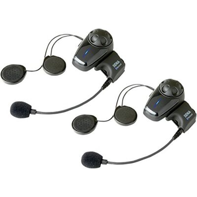 Sena SMH10 motocyklowy zestaw słuchawkowy Bluetooth i domofon, dwupak Sena SMH10 motocyklowy zestaw słuchawkowy Bluetooth i domofon, dwupak