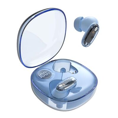 Mars Gaming MHIB2, Słuchawki Bluetooth 5.4, Dźwięk Imersyjny, Półprzezroczysty i Ultrakompaktowy Ergonomiczny, 24 Godziny Odtwarzania, Bezprzewodowe Słuchawki z Etui i Wskaźnikiem LED, Niebieski Mars Gaming MHIB2, Słuchawki Bluetooth 5.4, Dźwięk Imersyjny, Półprzezroczysty i Ultrakompaktowy Ergonomiczny, 24 Godziny Odtwarzania, Bezprzewodowe Słuchawki z Etui i Wskaźnikiem LED, Niebieski
