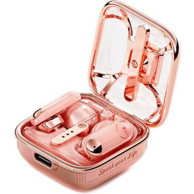 Divoom Spark Air Pink TWS słuchawki douszne Bluetooth Divoom Spark Air Pink TWS słuchawki douszne Bluetooth