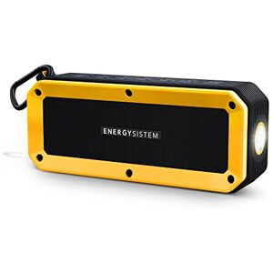 Energy Sistem Outdoor Box Bike (Bluetooth, tryb głośnomówiący, 10 W, MicroSD, radio FM, wejście audio, ochrona przed wodą rozbryzgową i odporna na uderzenia, latarka, akcesoria) żółty Energy Sistem Outdoor Box Bike (Bluetooth, tryb głośnomówiący, 10 W, MicroSD, radio FM, wejście audio, ochrona przed wodą rozbryzgową i odporna na uderzenia, latarka, akcesoria) żółty
