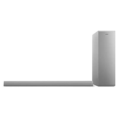 Philips Audio Soundbar Bluetooth z subwooferem bezprzewodowy (2.1 kanały, moc wyjściowa 140 W, Dolby Audio, HDMI ARC, smukły design z uchwytem ściennym) – TAB6405/10 Philips Audio Soundbar Bluetooth z subwooferem bezprzewodowy (2.1 kanały, moc wyjściowa 140 W, Dolby Audio, HDMI ARC, smukły design z uchwytem ściennym) – TAB6405/10