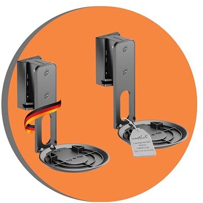 PureMounts ® Głośnik ścienny do Sonos® Era 100, zestaw 2-częściowy, czarny PureMounts ® Głośnik ścienny do Sonos® Era 100, zestaw 2-częściowy, czarny
