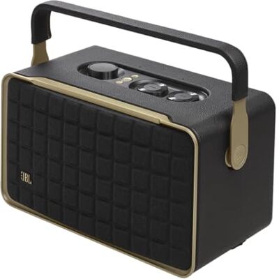 JBL Authentics 300, Głośnik Bezprzewodowy, 8h Odtwarzania, z Wbudowanym Wi-Fi, Bluetooth, Dźwiękiem Stereo i Mocnym Basem, Kompatybilny z Alexa i Google Home, w Stylu Retro JBL Authentics 300, Głośnik Bezprzewodowy, 8h Odtwarzania, z Wbudowanym Wi-Fi, Bluetooth, Dźwiękiem Stereo i Mocnym Basem, Kompatybilny z Alexa i Google Home, w Stylu Retro