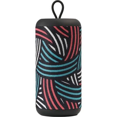 Music Sound Głośnik pionowy Przenośny głośnik Bluetooth 5.0 Moc 5 W Gniazdo Micro SD Zasięg Bluetooth 10Mt. Żywotność baterii 4 h i ładowanie 1,5 godziny Fantasy Stripes Music Sound Głośnik pionowy Przenośny głośnik Bluetooth 5.0 Moc 5 W Gniazdo Micro SD Zasięg Bluetooth 10Mt. Żywotność baterii 4 h i ładowanie 1,5 godziny Fantasy Stripes