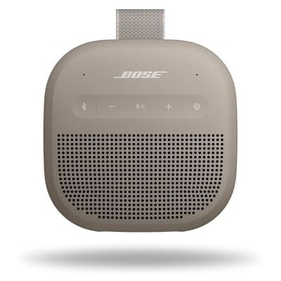 Bose przenośny głośnik SoundLink Micro (2. generacji), bezprzewodowy głośnik zewnętrzny, do 12 godzin pracy akumulatora, odporność na wodę i pył, Piaskowy Głośnik Bluetooth 5.4 o klasie ochrony IP67 i 12-godzinnej baterii do podróży, wędrówek i użytku n Bose przenośny głośnik SoundLink Micro (2. generacji), bezprzewodowy głośnik zewnętrzny, do 12 godzin pracy akumulatora, odporność na wodę i pył, Piaskowy Głośnik Bluetooth 5.4 o klasie ochrony IP67 i 12-godzinnej baterii do podróży, wędrówek i użytku n