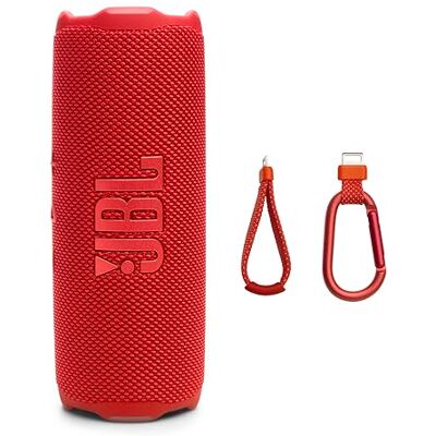 JBL Flip 7 – przenośny wodoodporny i odporny na upadki głośnik, pogrubiony dźwięk Pro ze wzmocnieniem dźwięku AI, 16 godzin odtwarzania i systemem PushLock z wymiennymi akcesoriami (czerwony) JBL Flip 7 – przenośny wodoodporny i odporny na upadki głośnik, pogrubiony dźwięk Pro ze wzmocnieniem dźwięku AI, 16 godzin odtwarzania i systemem PushLock z wymiennymi akcesoriami (czerwony)