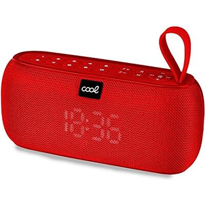 Cool SMARTPHONES & TABLETS ACCESSORIES 10W Derby Czerwony Uniwersalny głośnik Muzyczny Bluetooth Cool SMARTPHONES & TABLETS ACCESSORIES 10W Derby Czerwony Uniwersalny głośnik Muzyczny Bluetooth