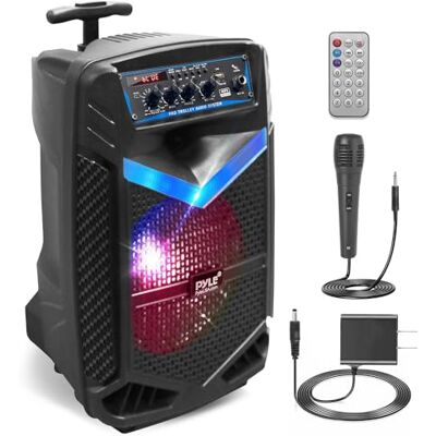 NOBU JAPAN 400 W Bezprzewodowy głośnik Bluetooth - Przenośny system PA z subwooferem 8 cali NOBU JAPAN 400 W Bezprzewodowy głośnik Bluetooth - Przenośny system PA z subwooferem 8 cali