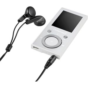 Intenso Video Scooter BT odtwarzacz MP3 z Bluetooth 5.0, kolorowy wyświetlacz 1,8", 64 GB microSD, USB-C, akumulator do 18 h, w zestawie słuchawki, biały Intenso Video Scooter BT odtwarzacz MP3 z Bluetooth 5.0, kolorowy wyświetlacz 1,8", 64 GB microSD, USB-C, akumulator do 18 h, w zestawie słuchawki, biały