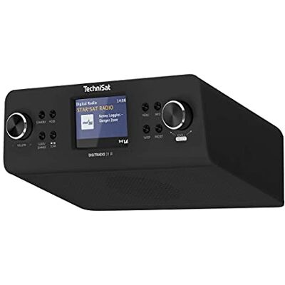 TechniSat Digitradio 21 Ir Dab+/ Fm/Internet 0000/3965 Podblatowe Radio Kuchenne, Czarny, 22.5 x 15.1 x 7.2 cm TechniSat Digitradio 21 Ir Dab+/ Fm/Internet 0000/3965 Podblatowe Radio Kuchenne, Czarny, 22.5 x 15.1 x 7.2 cm