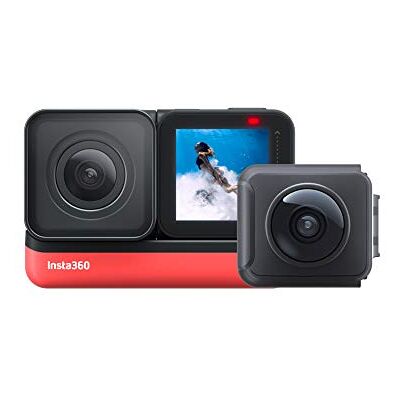 Insta360 ONE R Sports Video Adaptacyjna kamera sportowa IPX8 wodoodporna sterowanie głosem (edycja Twin 360+4k) Insta360 ONE R Sports Video Adaptacyjna kamera sportowa IPX8 wodoodporna sterowanie głosem (edycja Twin 360+4k)