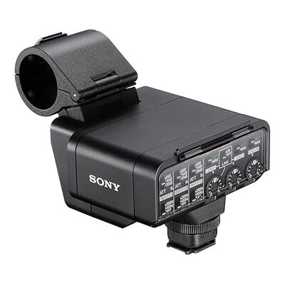 Sony XLR-A4 Cyfrowy adapter audio XLR (4-kanałowy dźwięk bez fazy, 32 bity, częstotliwość próbkowania 96 kHz) – do aparatów Alpha Sony XLR-A4 Cyfrowy adapter audio XLR (4-kanałowy dźwięk bez fazy, 32 bity, częstotliwość próbkowania 96 kHz) – do aparatów Alpha