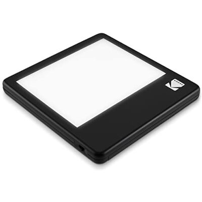 Kodak Pudełko świetlne LED 12,7 cm x 10 cm do negatywów, slajdów i filmów, podświetlany panel tablicy do oglądania i skanowania zdjęć biały Kodak Pudełko świetlne LED 12,7 cm x 10 cm do negatywów, slajdów i filmów, podświetlany panel tablicy do oglądania i skanowania zdjęć biały