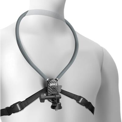 NEEWER Uchwyt na szyję kompatybilny z kamerami GoPro DJI Insta 360, uchwyt na szyję z poduszką powietrzną i regulowanym paskiem na klatkę piersiową, zestaw akcesoriów do nagrywania wideo POV NEEWER Uchwyt na szyję kompatybilny z kamerami GoPro DJI Insta 360, uchwyt na szyję z poduszką powietrzną i regulowanym paskiem na klatkę piersiową, zestaw akcesoriów do nagrywania wideo POV