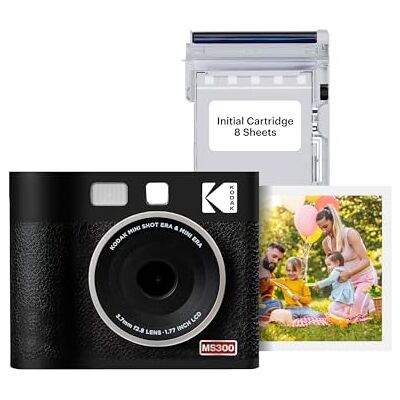 Kodak Kolor czarny Czarny, kwadratowy rozmiar 3x3 cali, akumulator USB Kodak Kolor czarny Czarny, kwadratowy rozmiar 3x3 cali, akumulator USB