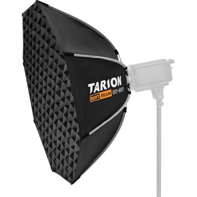 TARION Składany Softbox Octabox Bowens 90 cm / 36 cali jednoetapowa konfiguracja ośmiokątna softbox z dyfuzorami oświetlenia kratki, mocowanie Bowens do studia, wideo, fotografii, parasola, softbox, TARION Składany Softbox Octabox Bowens 90 cm / 36 cali jednoetapowa konfiguracja ośmiokątna softbox z dyfuzorami oświetlenia kratki, mocowanie Bowens do studia, wideo, fotografii, parasola, softbox,