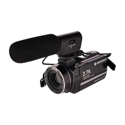 AgfaPhoto AGFA Realimove CC2700 kamera cyfrowa, wideo 2,7K, 24MP, ekran dotykowy 3'', 18-krotny zoom, pilot zdalnego sterowania, 2 baterie, mikrofon, bateria litowa czarny AgfaPhoto AGFA Realimove CC2700 kamera cyfrowa, wideo 2,7K, 24MP, ekran dotykowy 3'', 18-krotny zoom, pilot zdalnego sterowania, 2 baterie, mikrofon, bateria litowa czarny