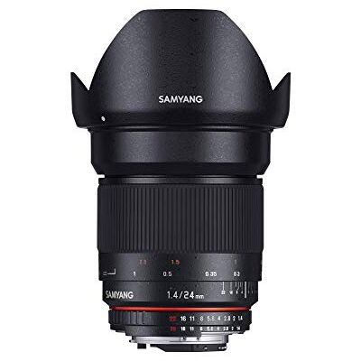 SAMYANG Obiektyw 24/1,4 DSLR Sony E ręczna regulacja ostrości, obiektyw szerokokątny, czarny SAMYANG Obiektyw 24/1,4 DSLR Sony E ręczna regulacja ostrości, obiektyw szerokokątny, czarny